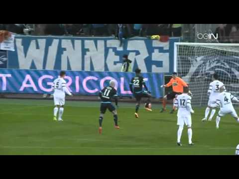Michy Batshuayi Goal - Granville 0 - 1  Marseille - 03-03-2016