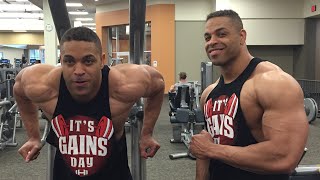 Chest & Shoulders Workout With Post Workout Meal @hodgetwins