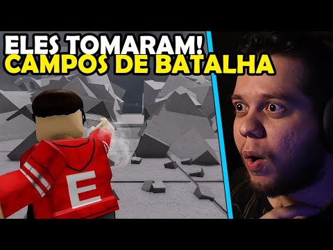 ENSINEI UMA LIÇÃO PARA ELES nos CAMPOS DE BATALHA MAIS FORTES no Roblox