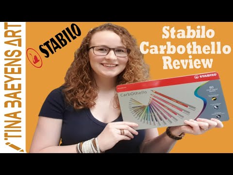 CARBOTHELLO pastel pencil REVIEW | TinaBaeyensArt