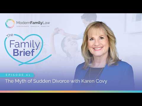 The Myth of Sudden Divorce | The Family Brief EP.1