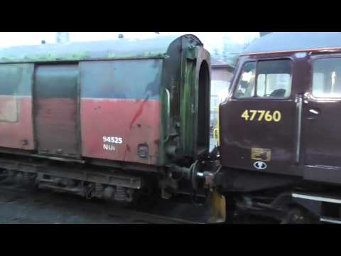 47760/57314 6z47 Hellifield Goods Loop - Carnforth Steamtown, 2nd December 2015