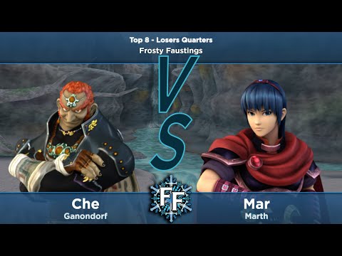 Frosty Faustings XVI Top 8 - Losers Quarters - Che (Ganondorf) Vs. Mar (Marth)