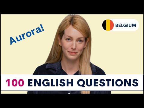 100題英文面試問題與Aurora English解答! (100 English Questions with Aurora English Interview with Answers)