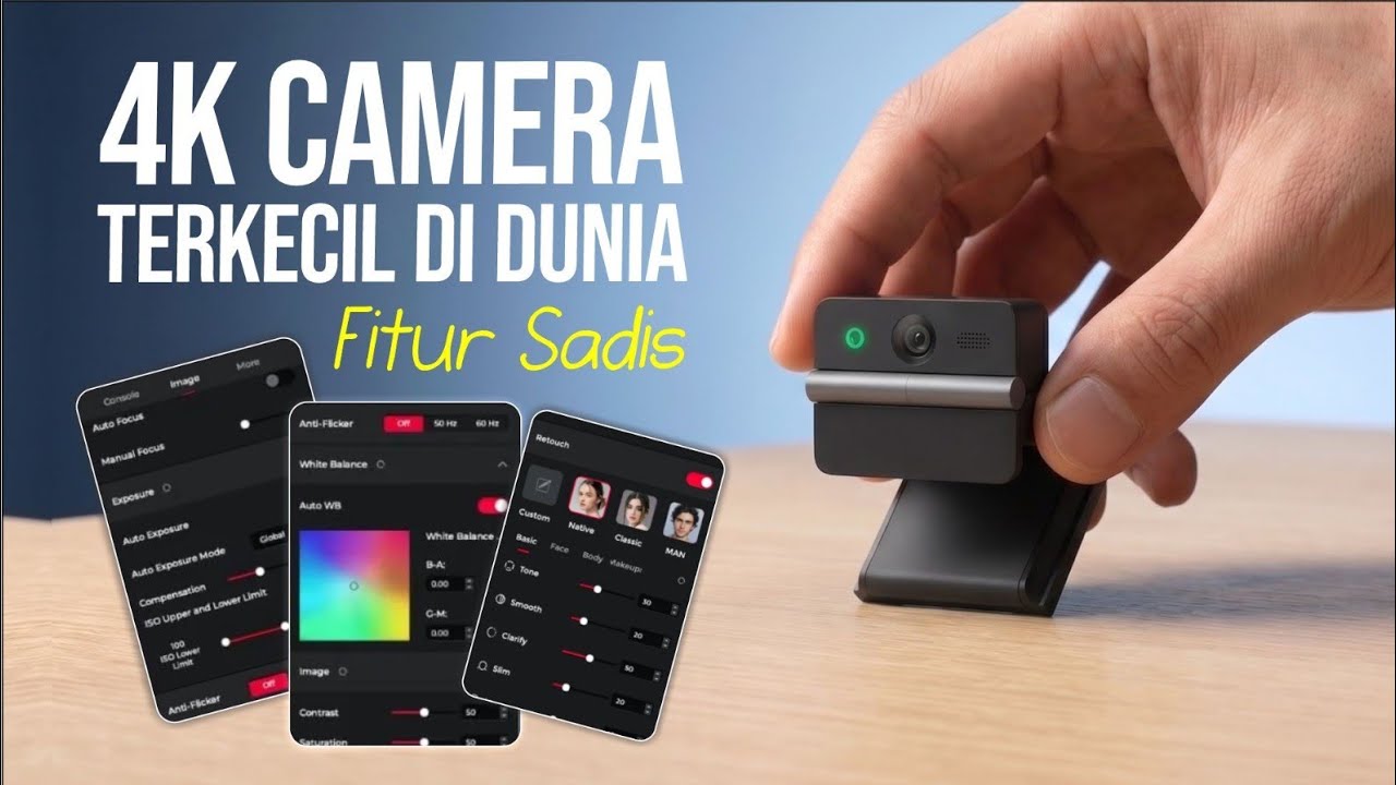 Fitur app nya MIND BLOWING.. TERKECIL dan Tajam kameranya ~ Ft obsbot meet Flip