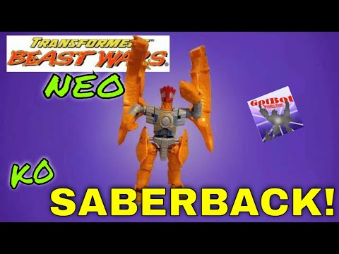 KO Transformers Beast Wars Neo Saberback - GotBot True Review NUMBER 1106