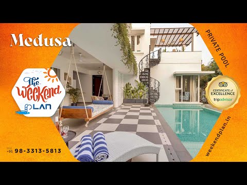 Medusa, Baga  |  Vacation in a Private Pool Villa  |  Goa