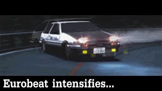 Toyota GT86 Initial D Commercial with Eurobeat