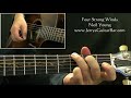How To Play Neil Young Four Strong Winds (intro only)