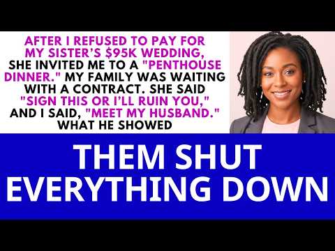 After I Refused To Pay For My Sister’s $85k Wedding, She Invited Me To A... | Sweet Payback