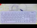 Клавиатура A4Tech KB-720 Black PS/2 - відео