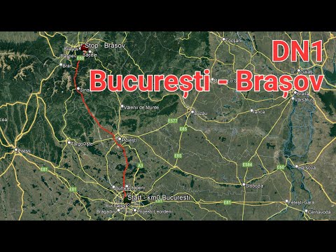 Drive DN1 | Bucuresti - Ploiesti - Brasov | Romania | 2023