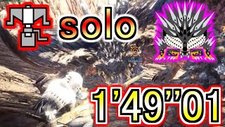[1'49"01]歴戦悉くを殲ぼすネルギガンテ/ヘビィボウガンソロTA(猫火事場)【MHW IB】Ode to the Destruction/Tempered Ruiner Nergigante