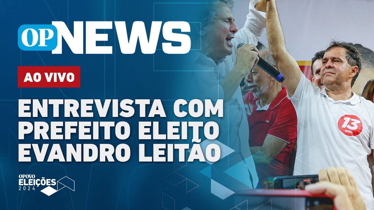 🔴 AO VIVO: Entrevista com Evandro Leitão, prefeito eleito de Fortaleza | O POVO News & Jogo Político