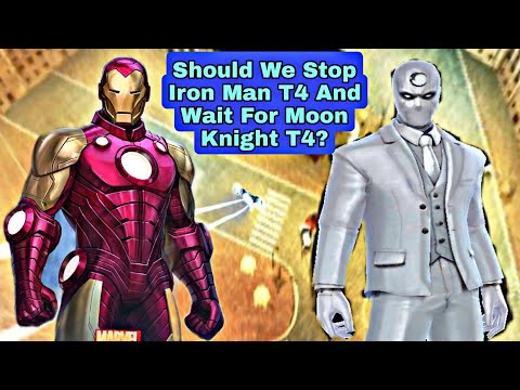 Should We Stop Iron Man T4 And Wait For Moon Knight T4? - Marvel Future Fight