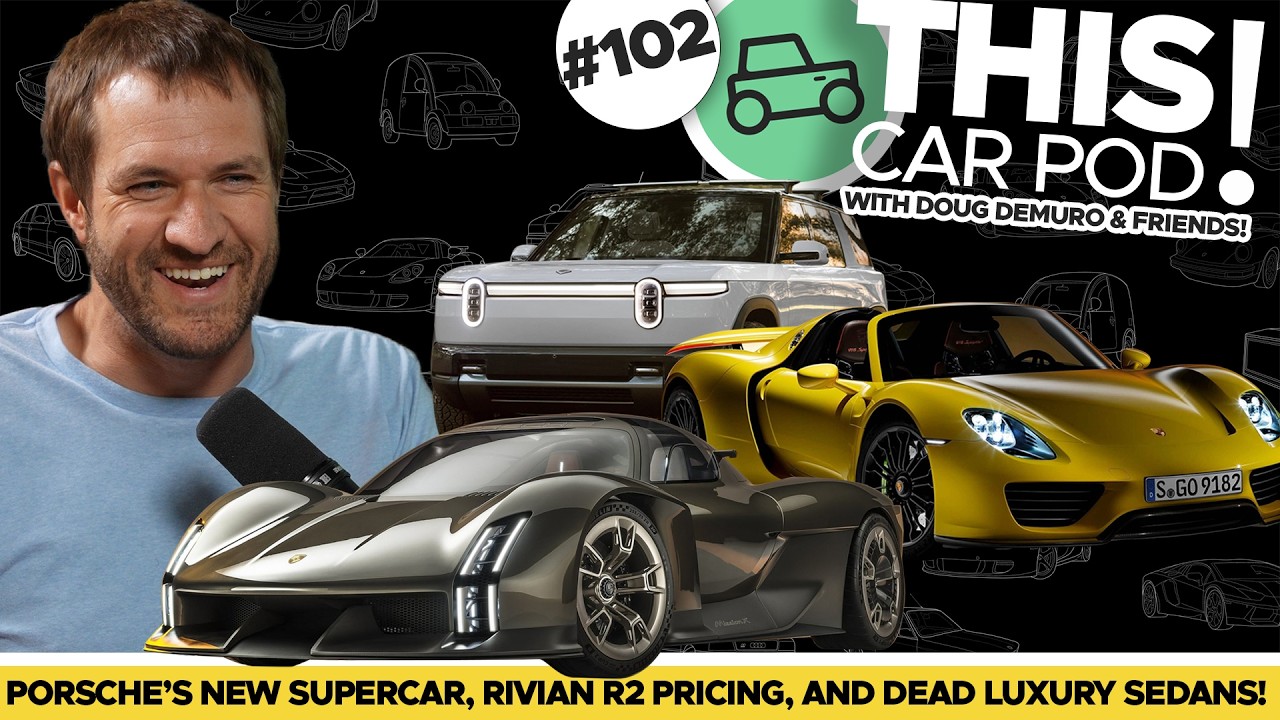Porsche Teases New Supercar! Rivian R2 Pricing Announced! Montana Plate Crackdown! THISCARPOD! EP102