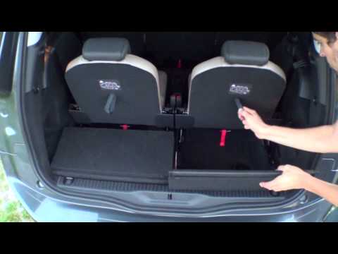 Citroën Grand C4 Picasso. Tercera fila de asientos.