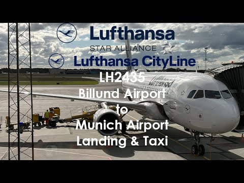 Lufthansa | Opb. Lufthansa CityLine | LH2435 | Airbus A319-100 Takeoff from Billund