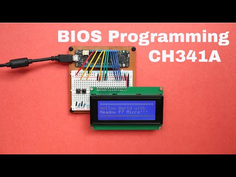 How to Program a BIOS Chip Using CH341a Board