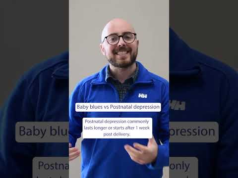 3 differences between baby blues and postnatal depression
