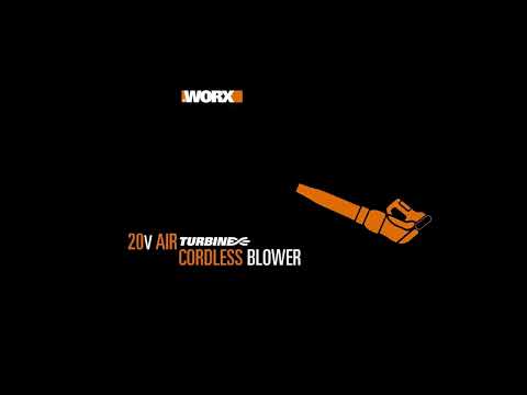 WORX 20V Cordless Turbine Blower - WG547E