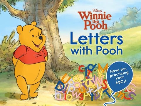 Letters with Pooh - iPad app demo for kids - Ellie