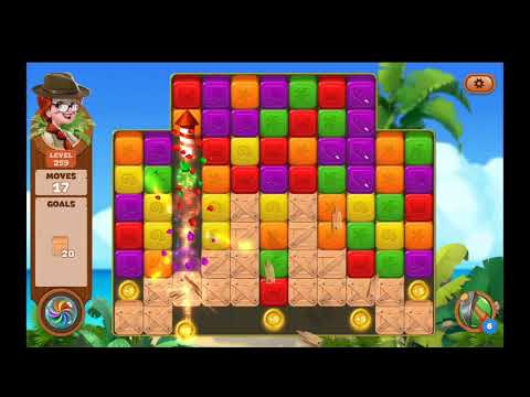 Lost Island Blast Adventure Level 259 NO BOOSTERS - A S GAMING