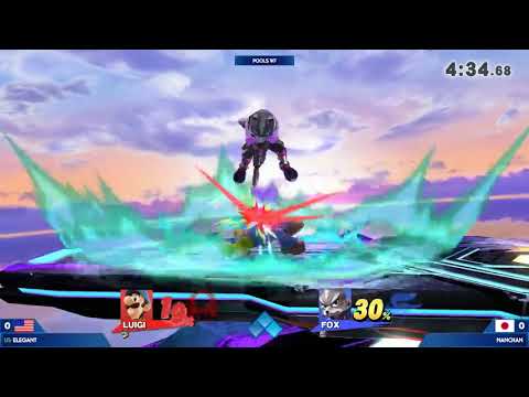 US | Elegant (Luigi) vs Nanchan (Fox) - R1 Pools