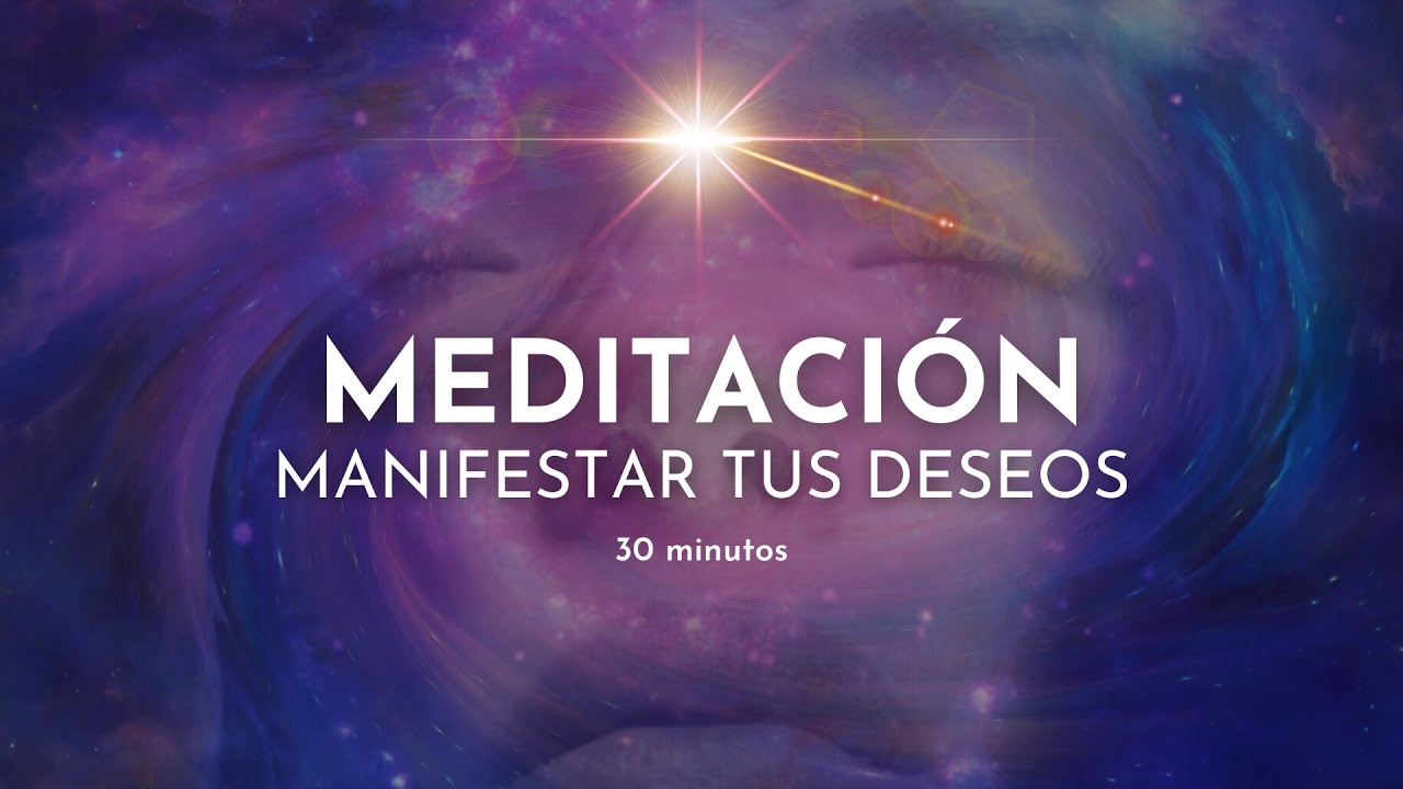 Meditación poderosa para MANIFESTAR lo que deseas 💫 Meditación guiada Gabriela Litschi