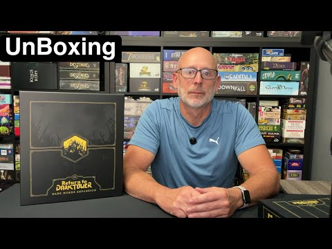 The Discriminating Gamer: Return to Dark Tower: Dark Horde unboxing with Ray