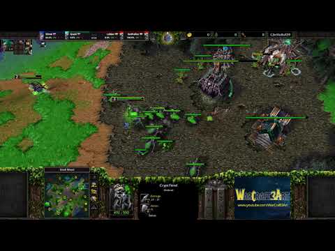 Lubber(UD) GodFather(UD) vs QuaiX(UD) SDmK(NE) - Warcraft 3: Classic - RN5072