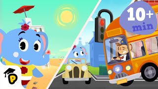 Safety Rules on the Road and at the Beach | Safety Tips | Kids Learning Cartoon | Dr. Panda TotoTime