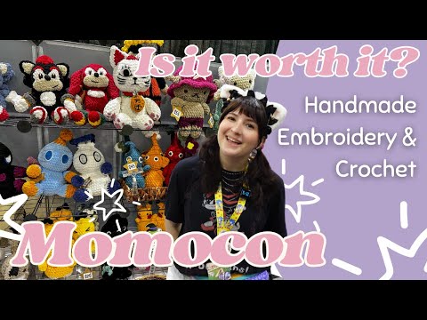 My First MomoCon ⋆˙⟡ | My Artist Alley Experience + First Time Vlogging A Big Anime Convention!