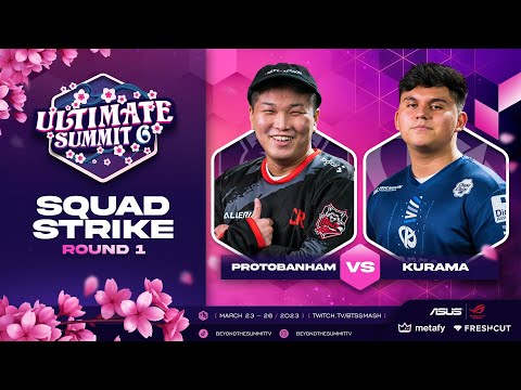 ProtoBanham vs Kurama - Squad Strike Round 1 - Smash Ultimate Summit 6