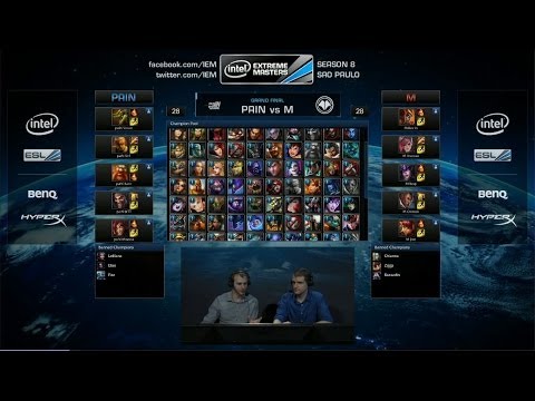 Millenium vs  paiN Gaming   Match 2   Gran Final   IEM Sao Paulo   League of Legends