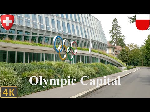 Driving Lausanne (Olympic Capital) Switzerland 🇨🇭 | 4K City Drive