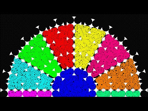 19 Times Eliminations With 20 Marbles - Elimination Marble Race in Algodoo | 59 |