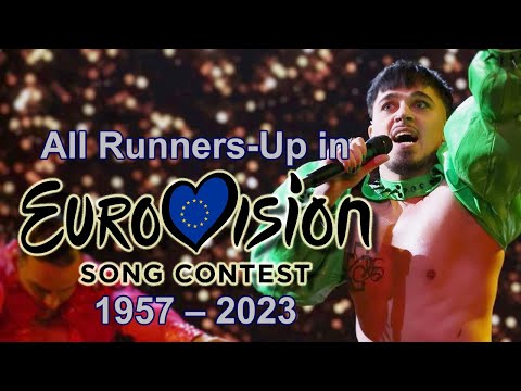 All Runners-Up 🥈 in Eurovision Song Contest (1957-2023)