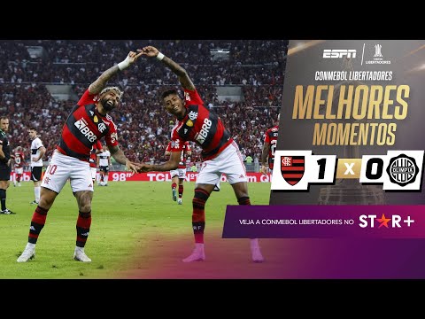 Gols e lances de Flamengo x Olímpia