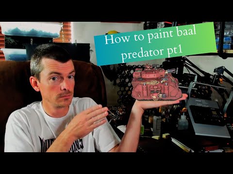Baal predator pt1 getting the basics done
