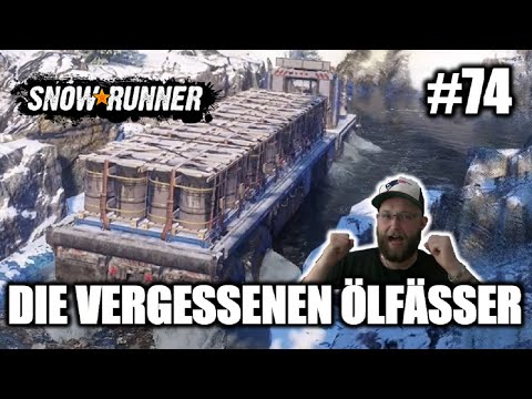 SnowRunner #74 | die vergessenen Ölfässer | Gameplay | PS4 | deutsch | Let`s Play