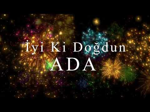 İyi Ki Doğdun ADA
