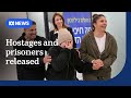 Palestinian prisoners freed as Israeli hostages released under Gaza ceasefire | ABC News