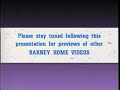 Opening To Riding In Barney S Car 1995 VHS True HQ