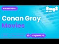 Conan Gray Movies Karaoke Piano