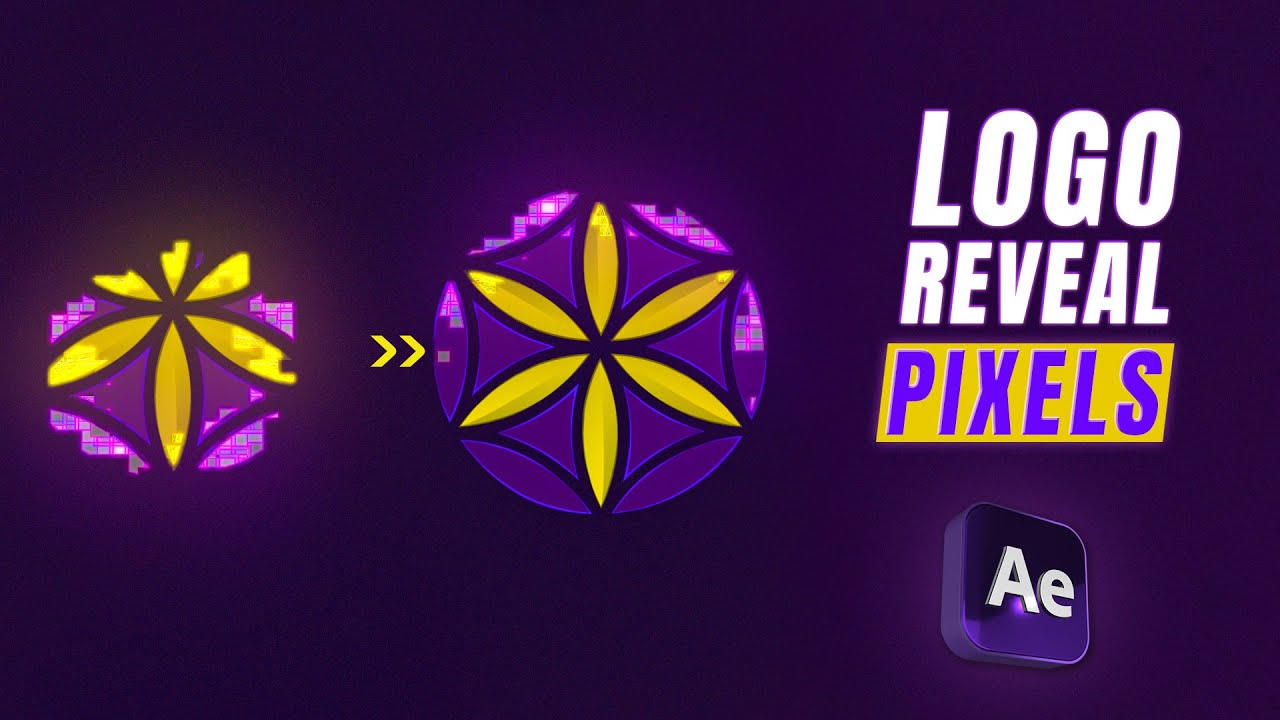 LOGO REVEAL (ANIMAÇÃO) com AFTER EFFECTS! #adobeaftereffects #animação #adobe