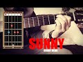 Sunny - Bobby Hebb - Acoustic guitar lesson - chords + fingerstyle