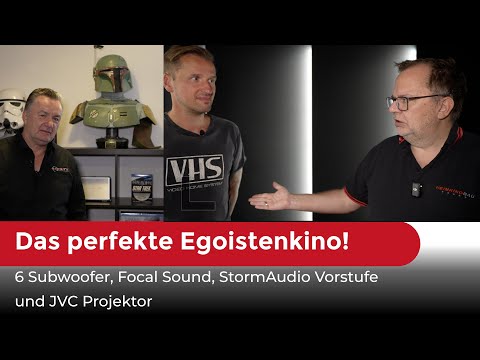 6 Subwoofer, Focal Sound, StormAudio Vorstufe und JVC Projektor: Das perfekte Egoistenkino!