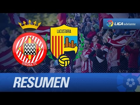 Resumen de Girona FC (1-0) UE Llagostera