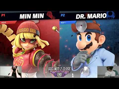 Corvo (MinMin) vs. Beezy (Falcon, Fox, Doc, Peach) - Losers Quarters - GGs Not 2 Close Tho